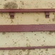 решетка радиатора нижняя б/у \ Цвет вишня, трещины, следы ремонта, отломлены 2 крепления.
